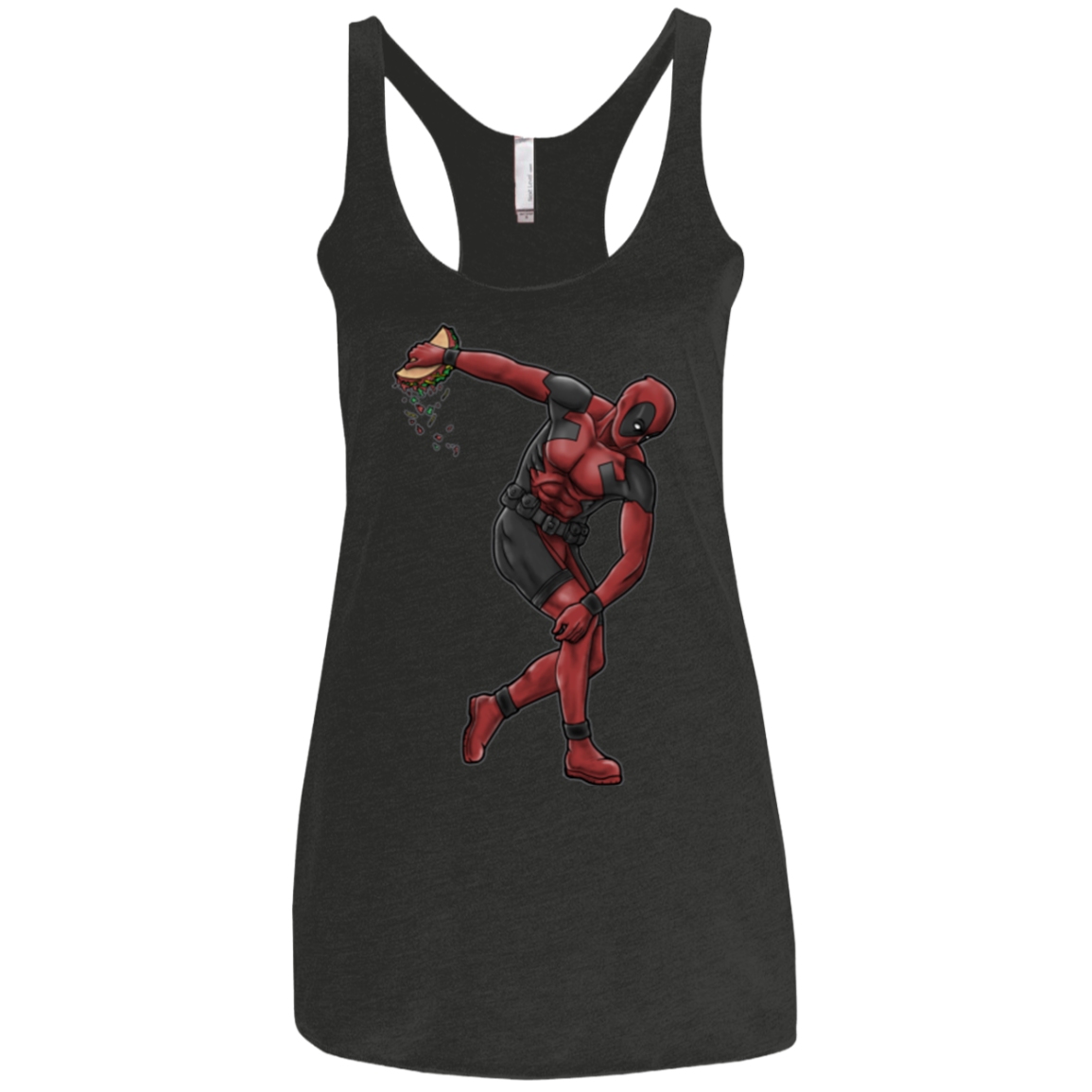 Tacobolus Women's Triblend Racerback Tank