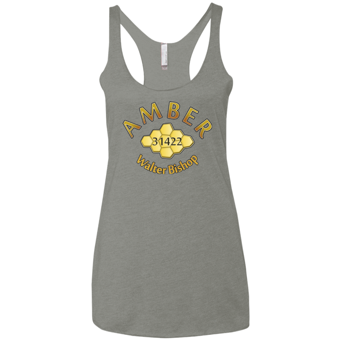 Amber Women's Triblend Racerback Tank