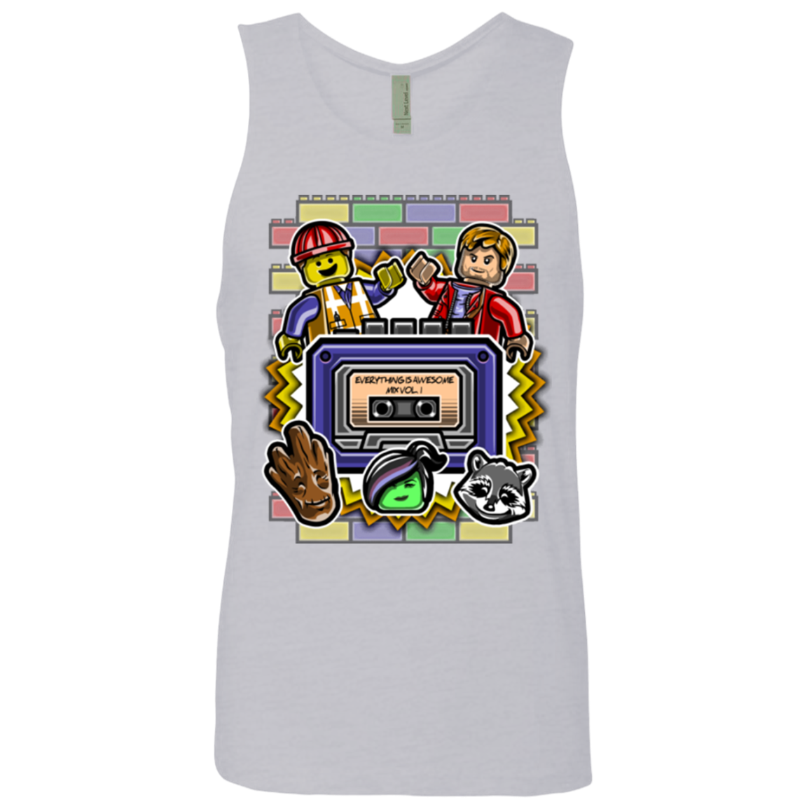 Everything is awesome mix Men's Premium Tank Top