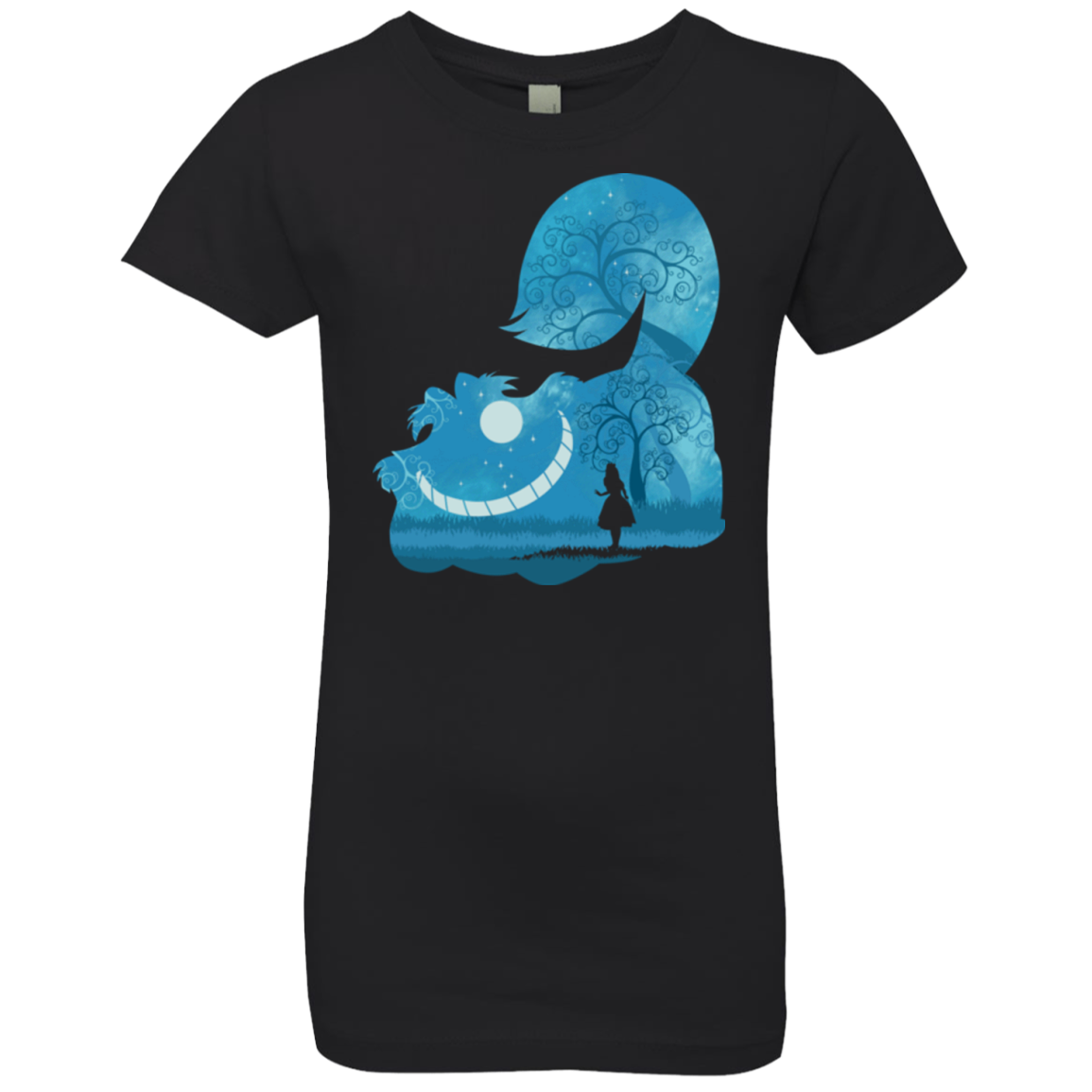 Cheshire Portrait Girls Premium T-Shirt