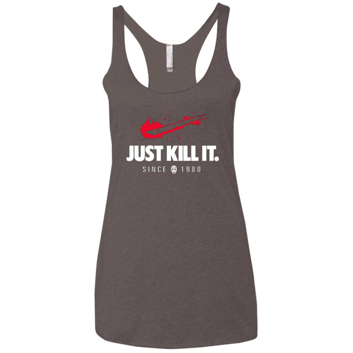 Just Kill It Women's Triblend Racerback Tank