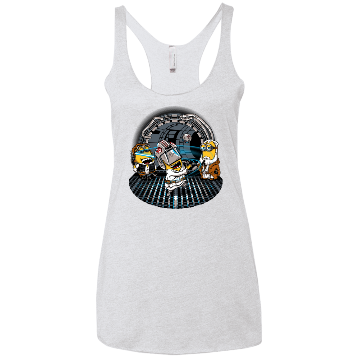 Despicable Training Women's Triblend Racerback Tank