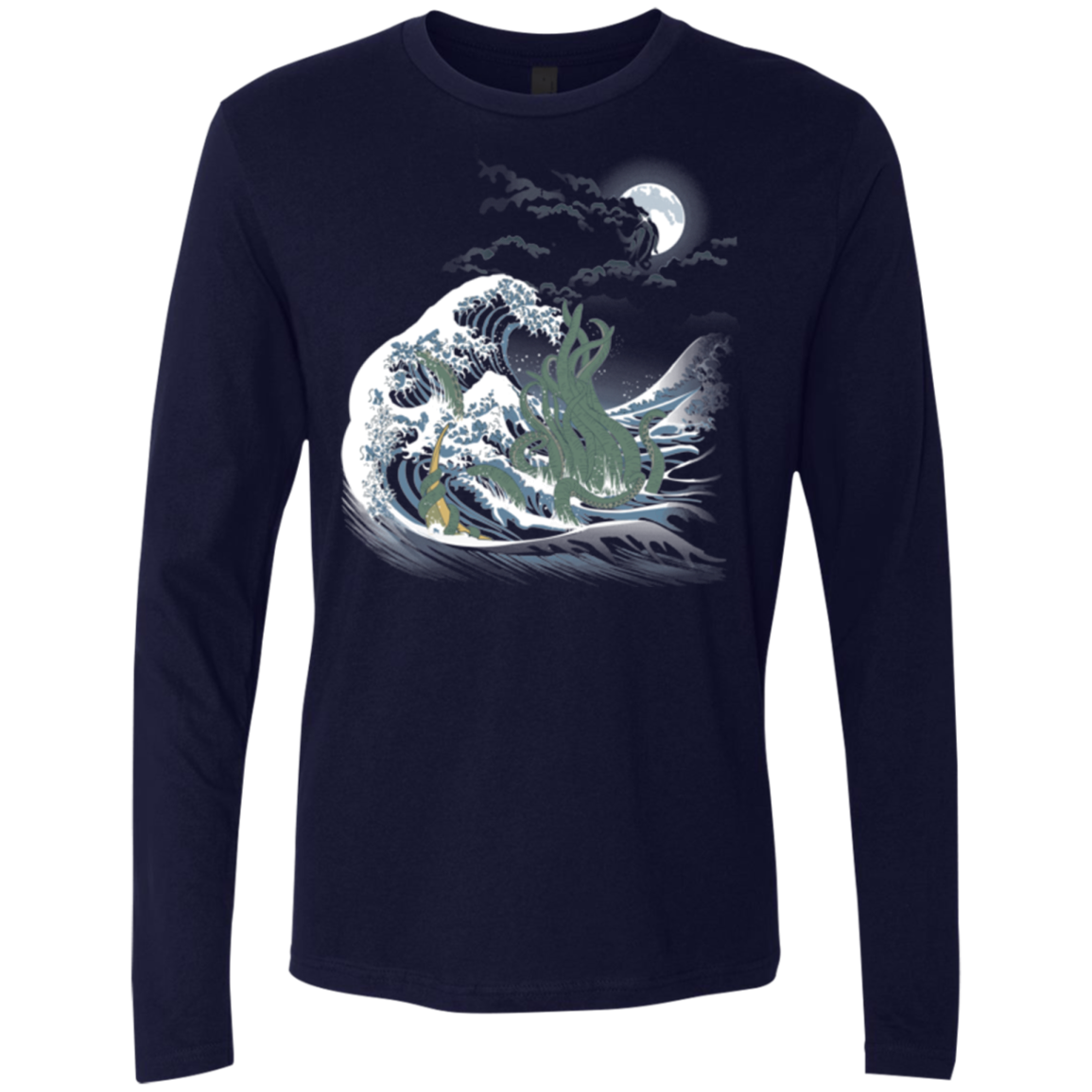 Wave Of R'lyeh Men's Premium Long Sleeve