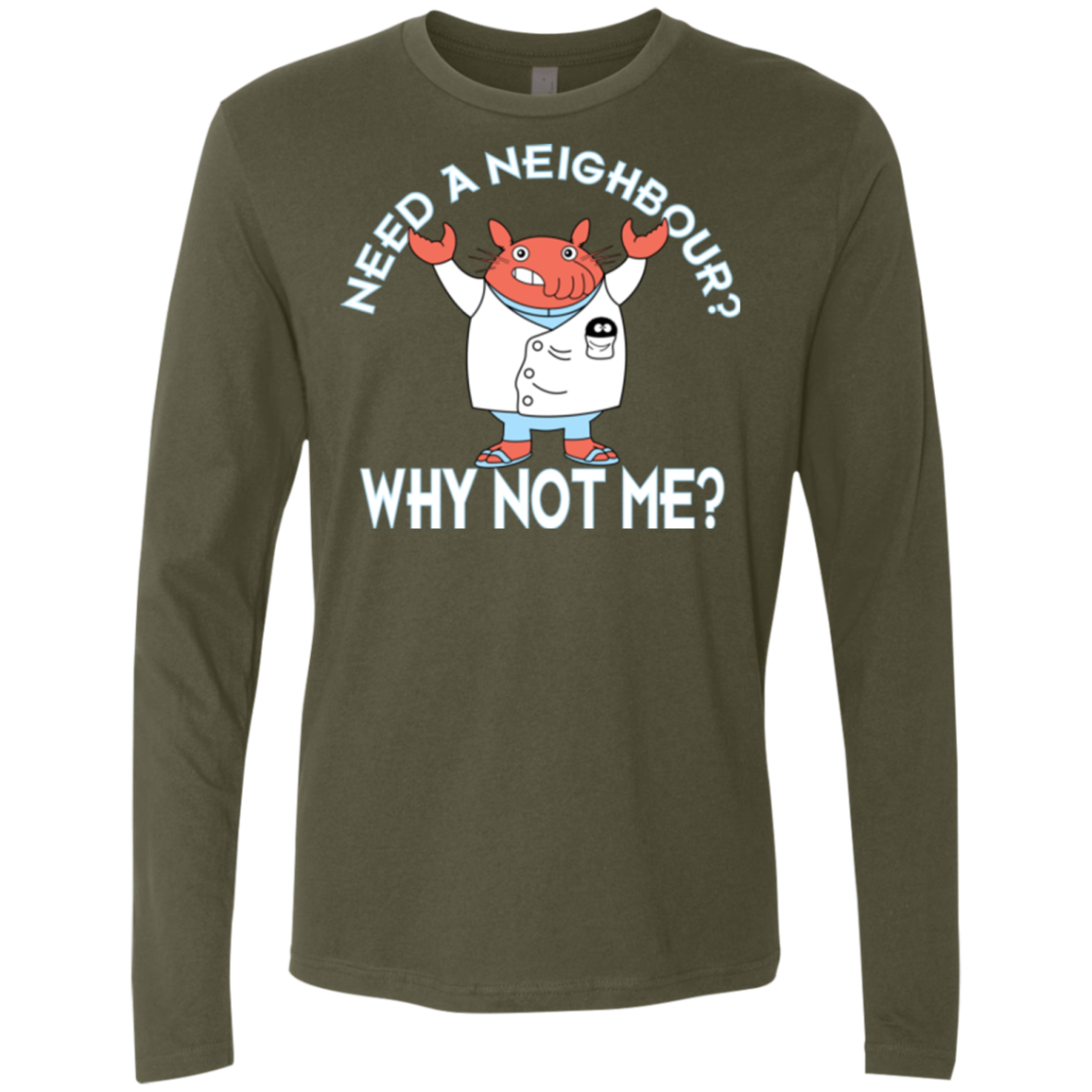 Why not me Men's Premium Long Sleeve