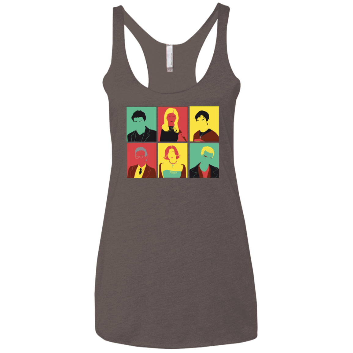 Slayer pop Women's Triblend Racerback Tank