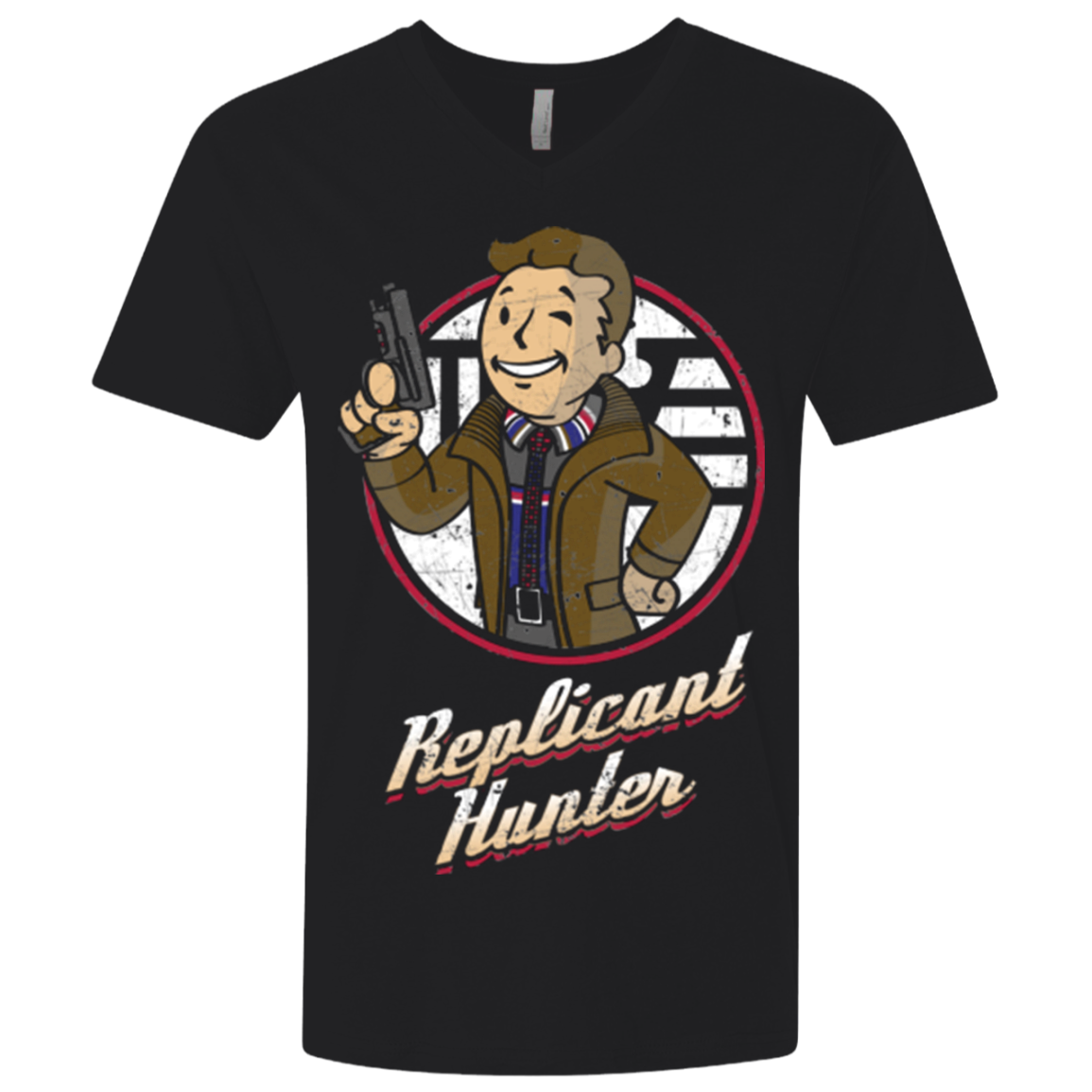 Replicant Hunter Men's Premium V-Neck