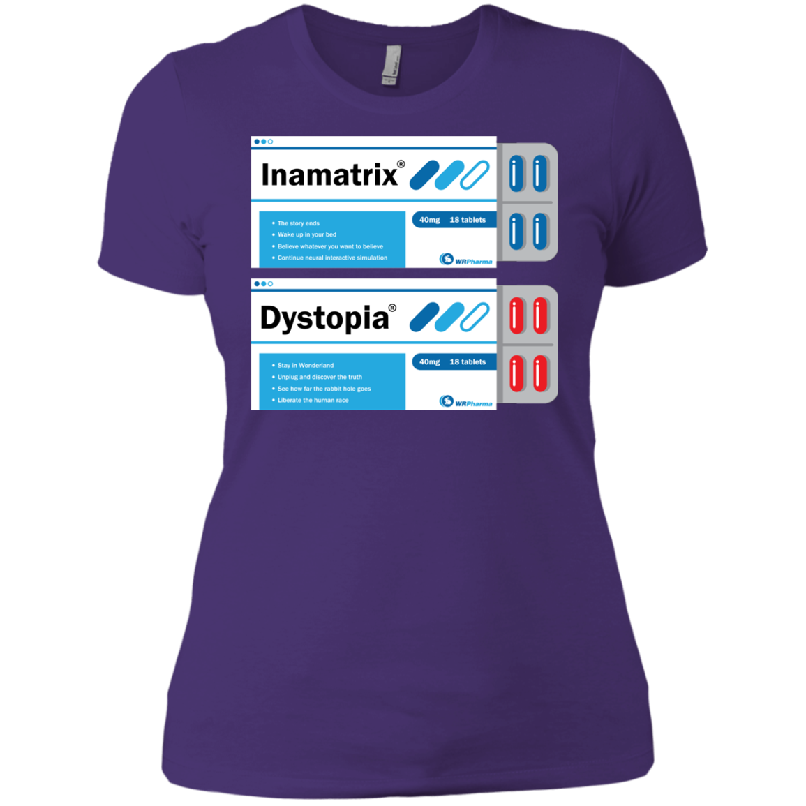 Red or Blue Women's Premium T-Shirt