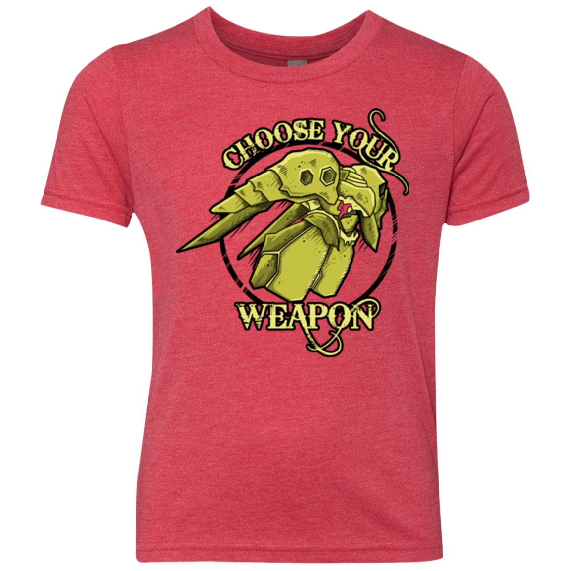 CHOOSE YOUR WEAPON Youth Triblend T-Shirt