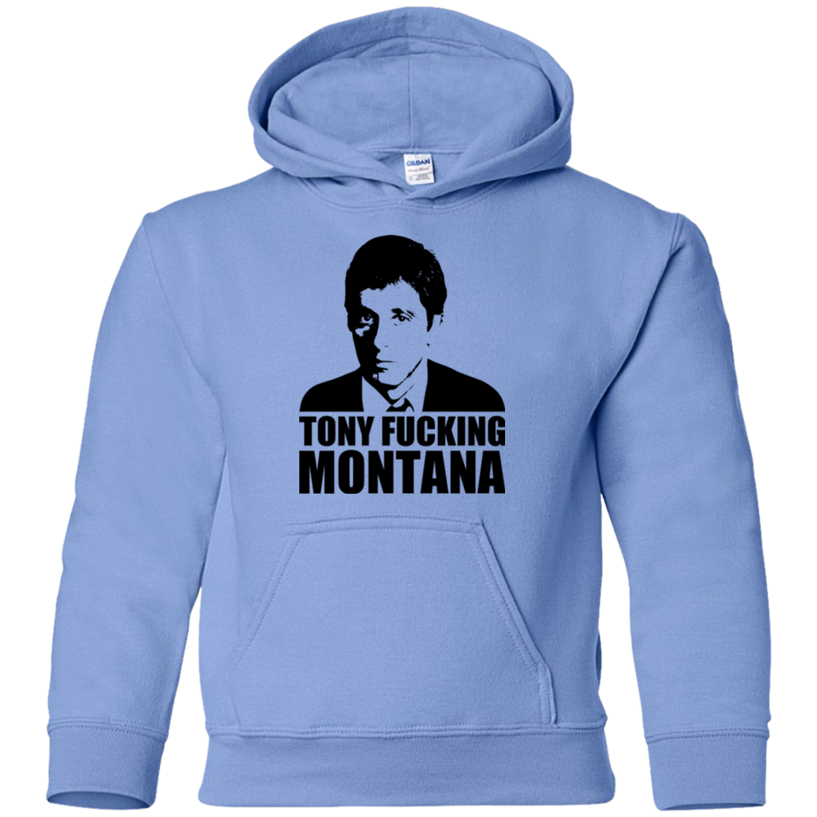 Tony Fucking Montana Youth Hoodie