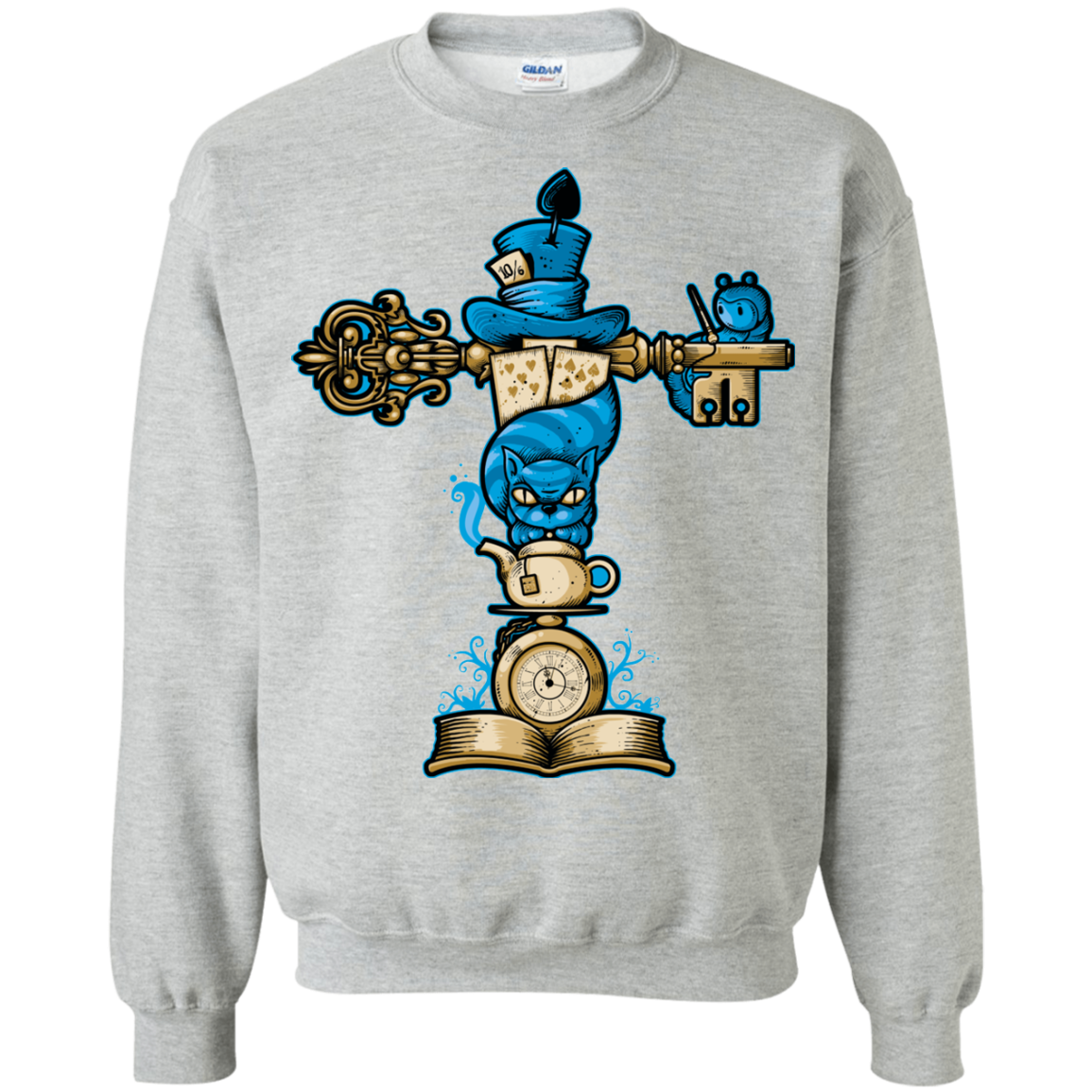 Wonderland Totem Crewneck Sweatshirt