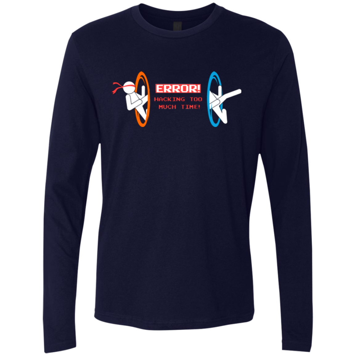 Hacking Error Men's Premium Long Sleeve