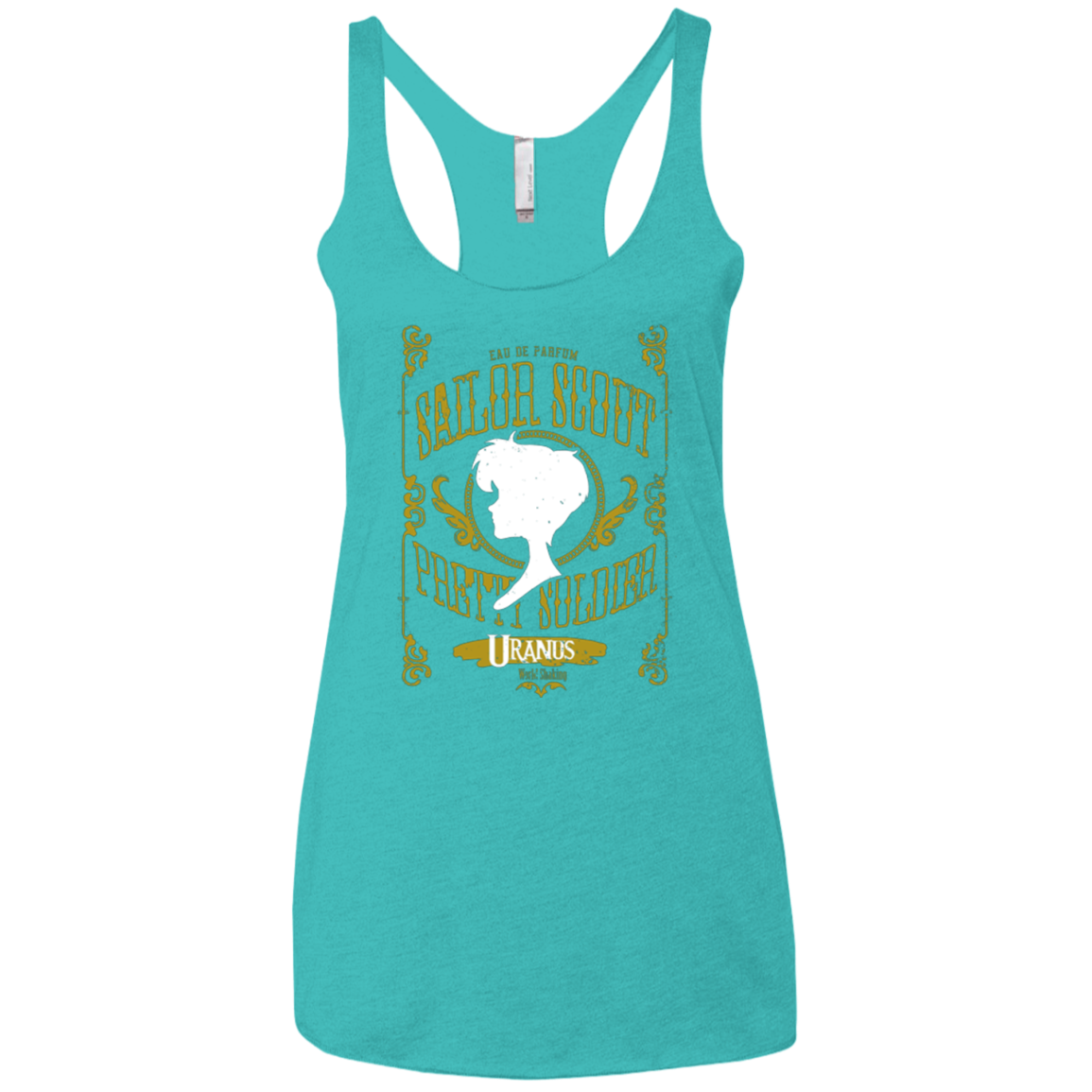Uranus Women's Triblend Racerback Tank