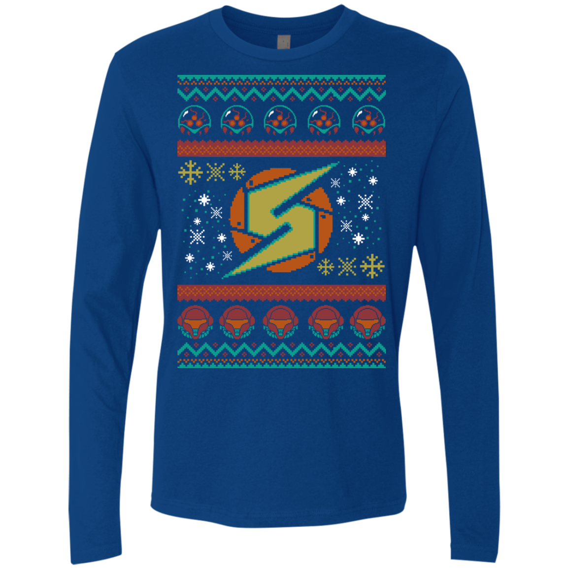 UGLY METROID Men's Premium Long Sleeve