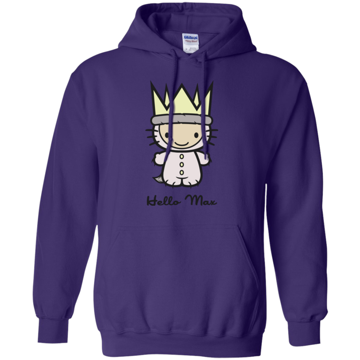 Hello Max Pullover Hoodie