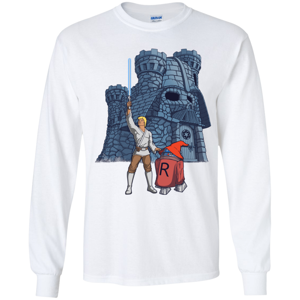 Darthskull Castle Youth Long Sleeve T-Shirt