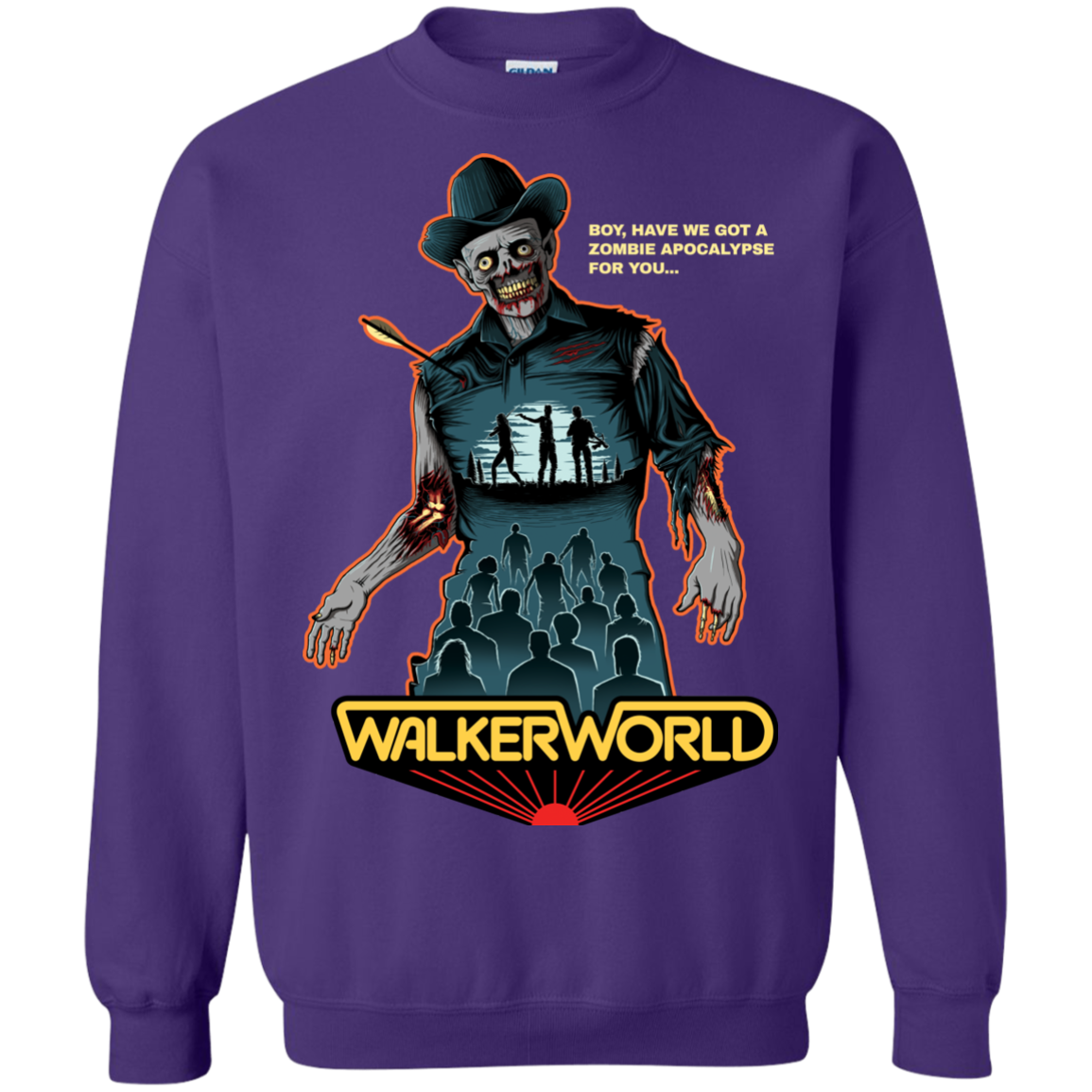 Walker World Crewneck Sweatshirt