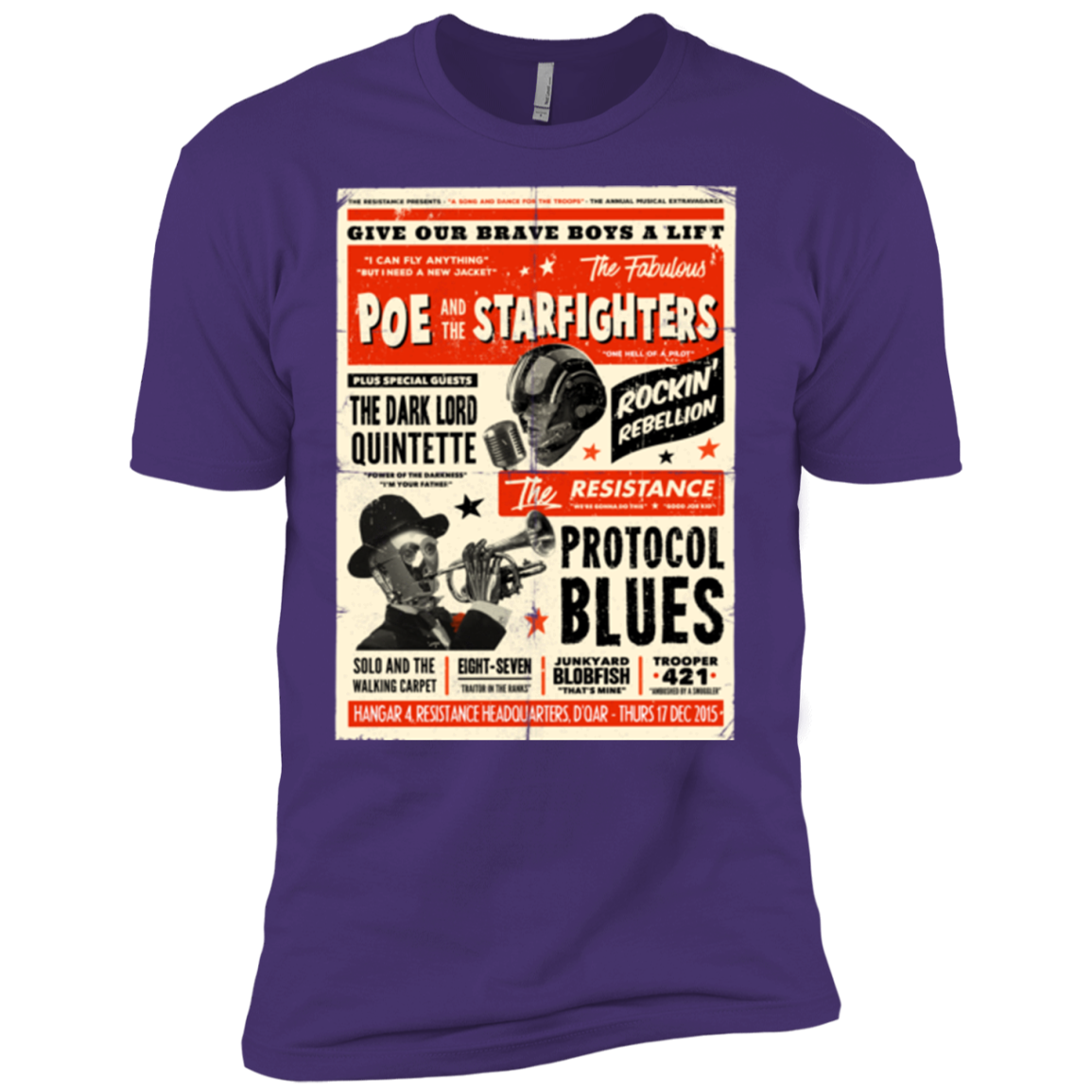 Poe and The Starfighters Men's Premium T-Shirt