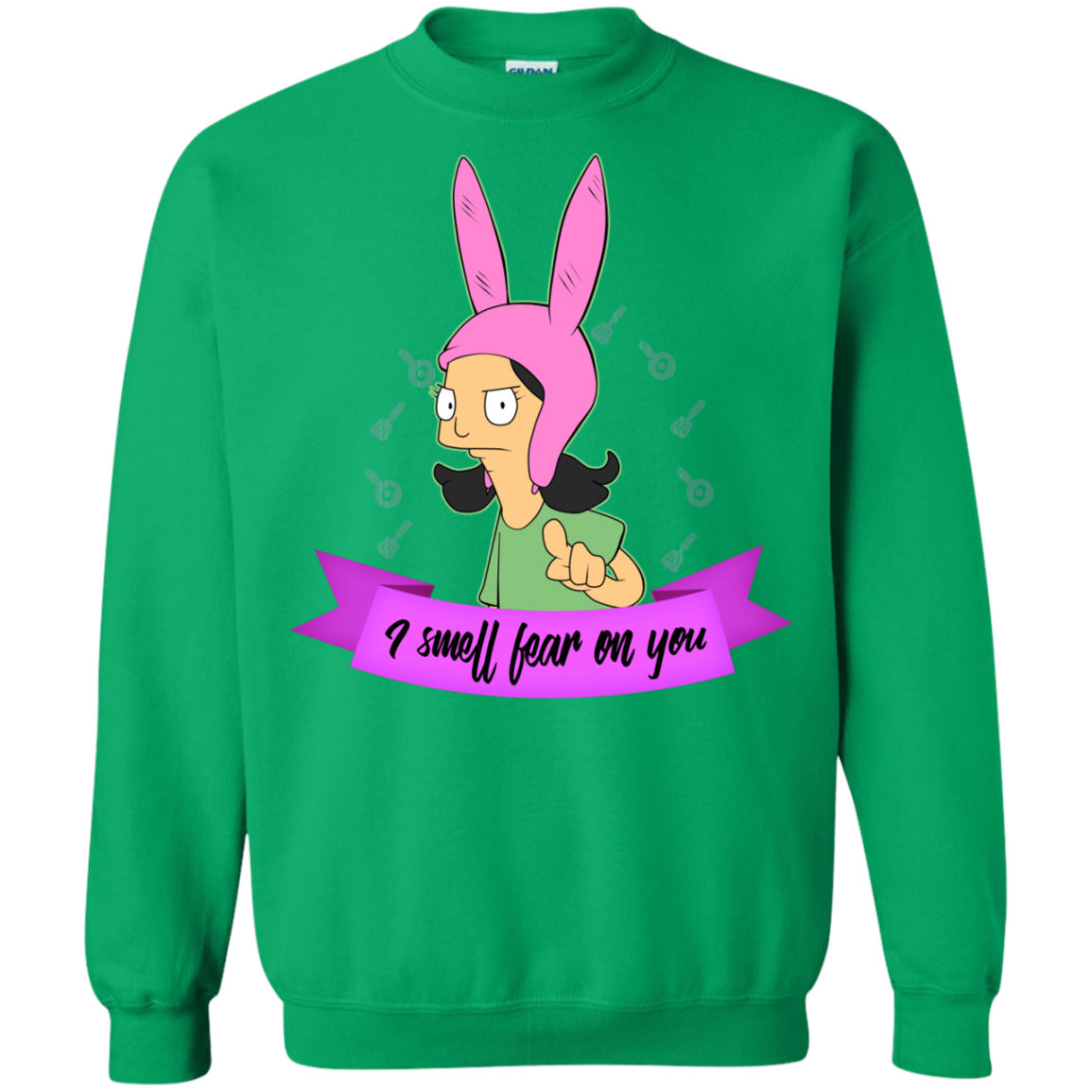Louise Smell Fear Crewneck Sweatshirt