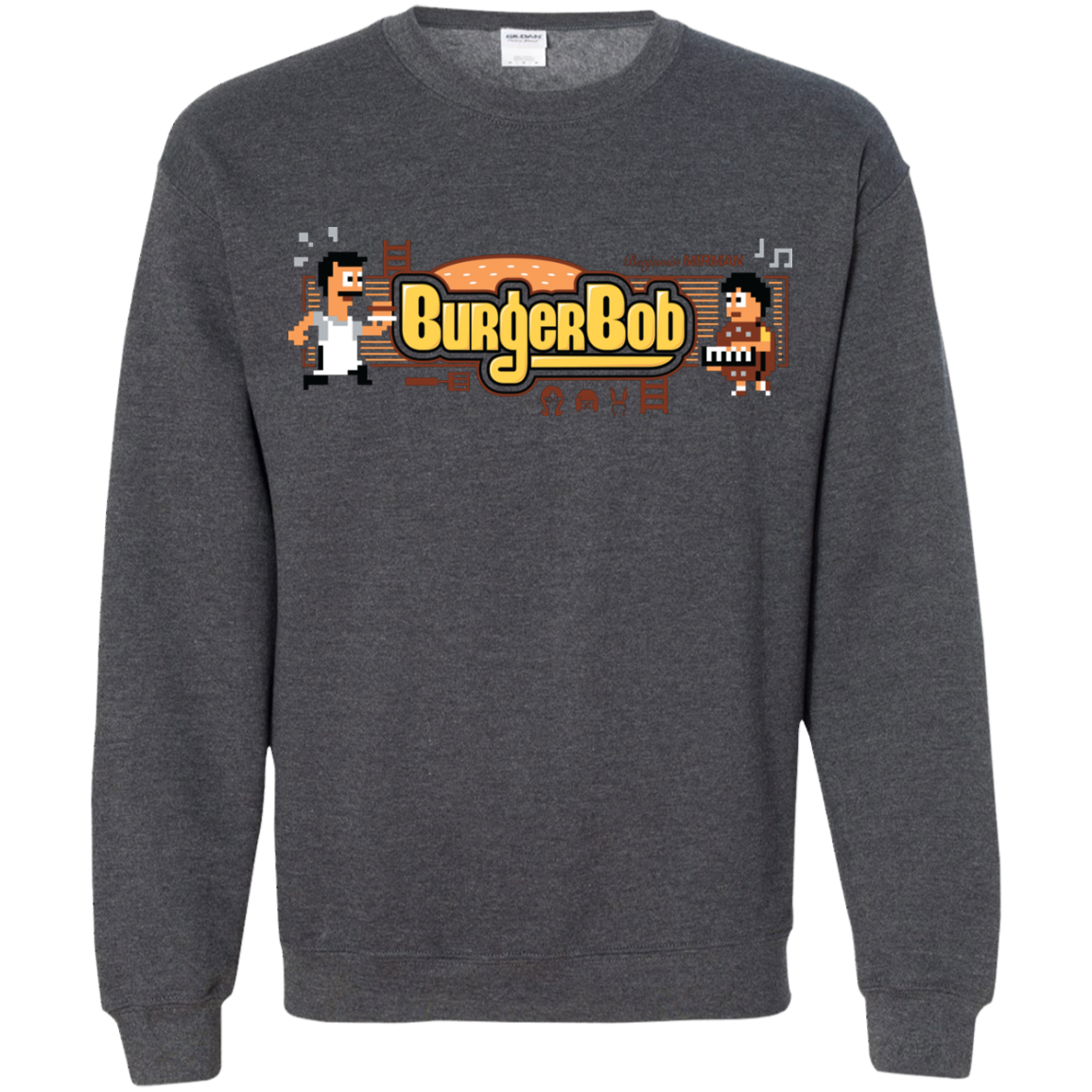 Burger Bob Crewneck Sweatshirt