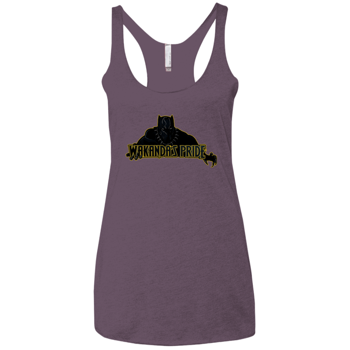 Wakandas Pride Women's Triblend Racerback Tank