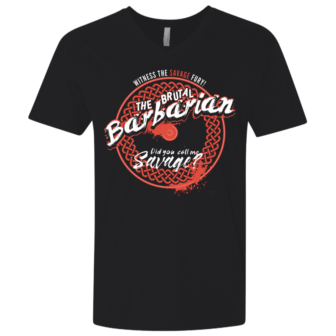 Barbarian Men's Premium V-Neck