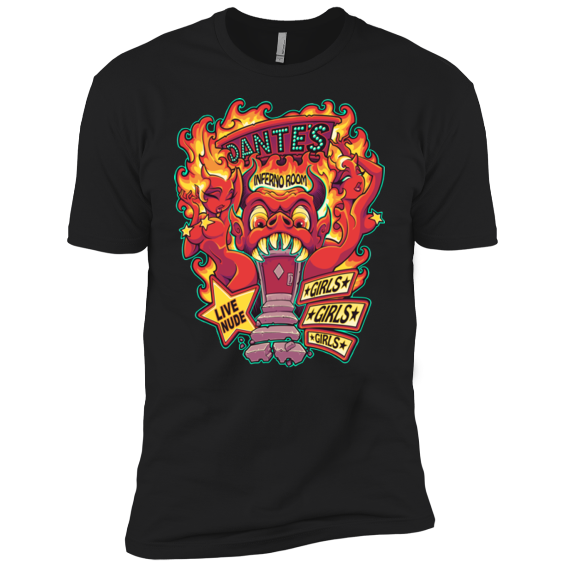 Dantes Inferno Room Boys Premium T-Shirt