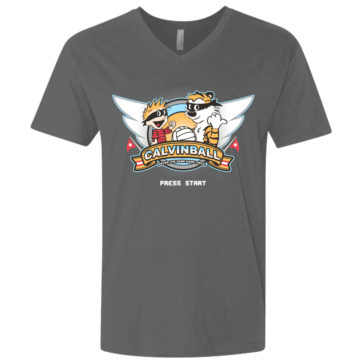 Calvinball Video Game Men's Premium V-Neck