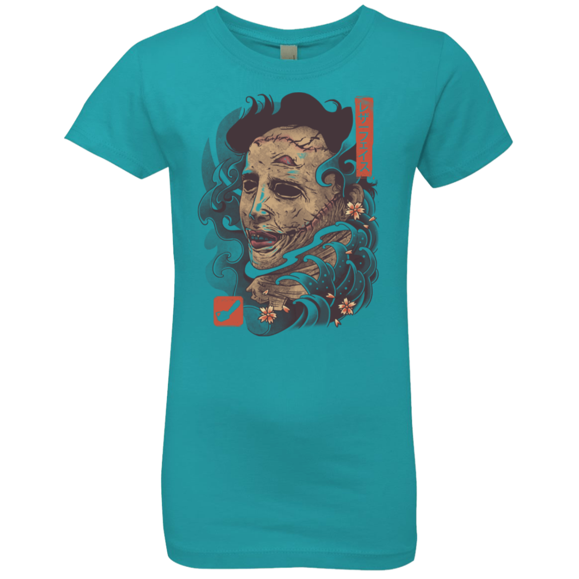 Oni Leather Mask Girls Premium T-Shirt