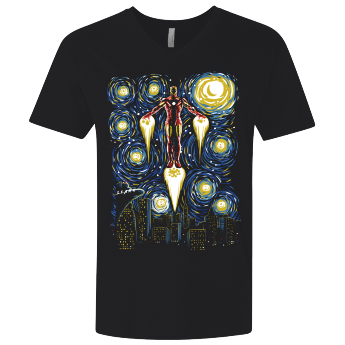 Starry Iron Men's Premium V-Neck