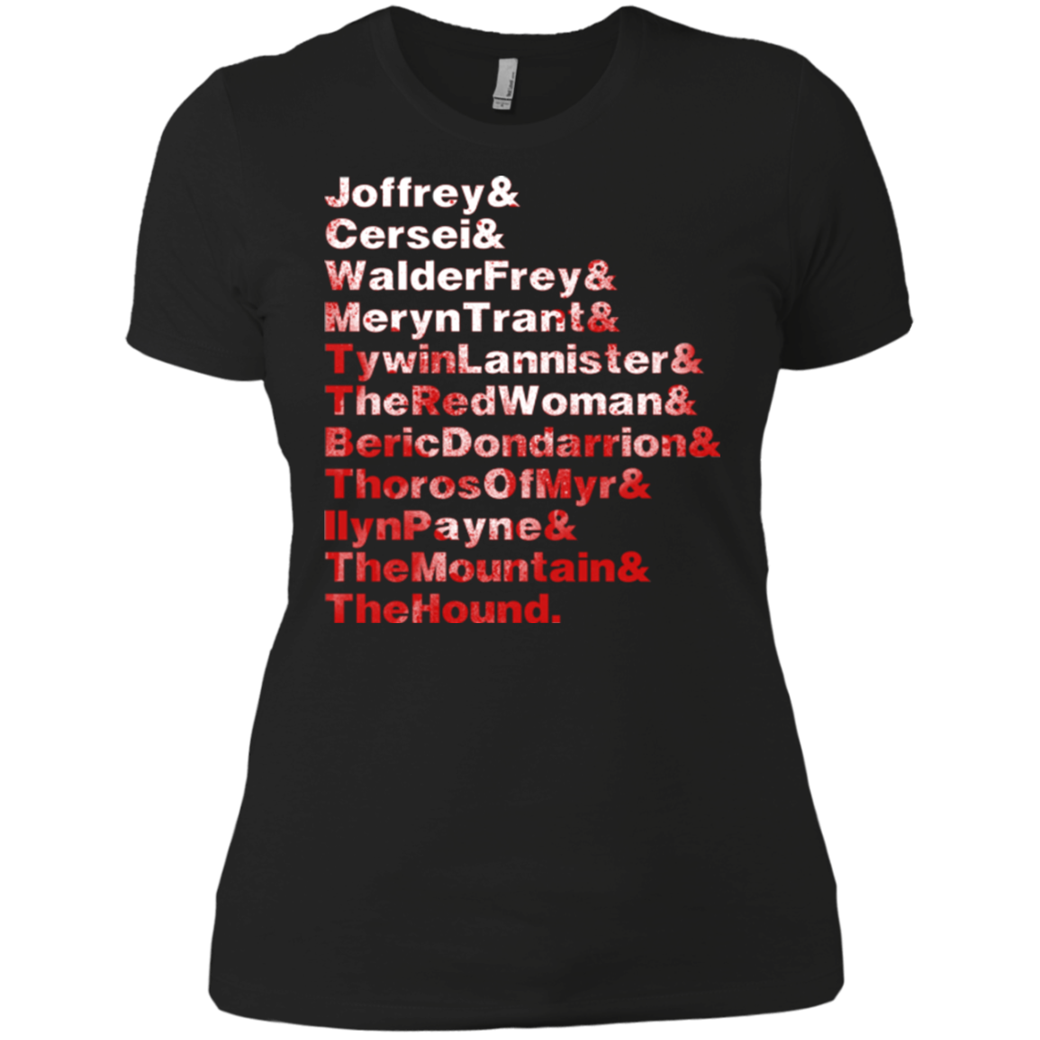 Aryas Kill List Women's Premium T-Shirt