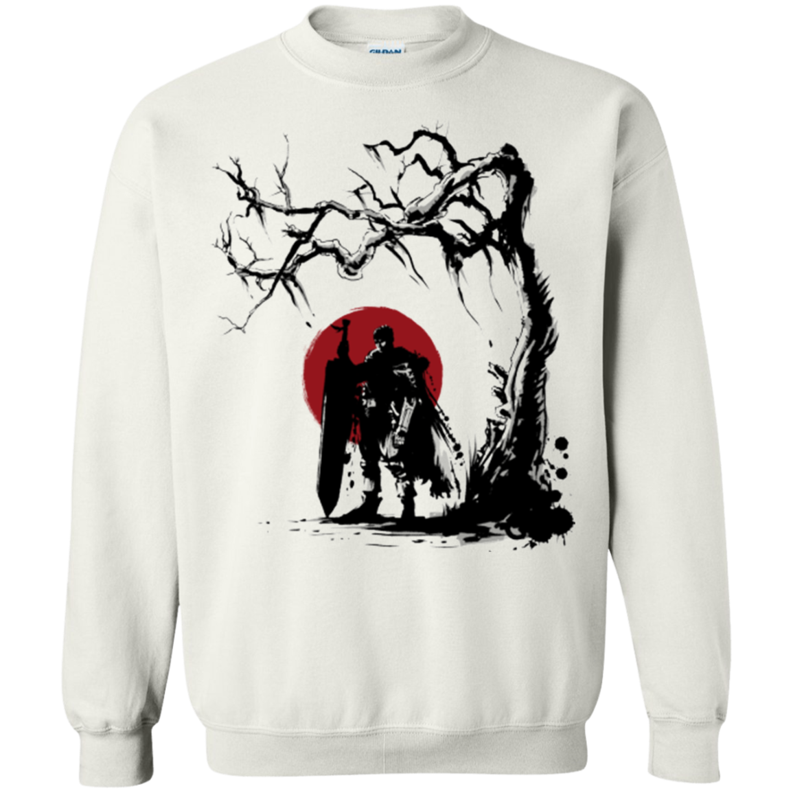 Black Swordsman under the sun Crewneck Sweatshirt