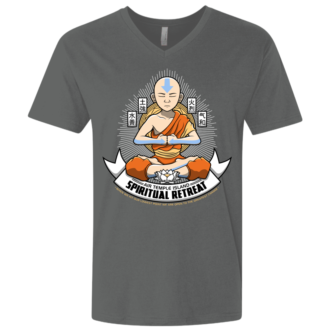 SPIRITUAL RETREATT Men's Premium V-Neck