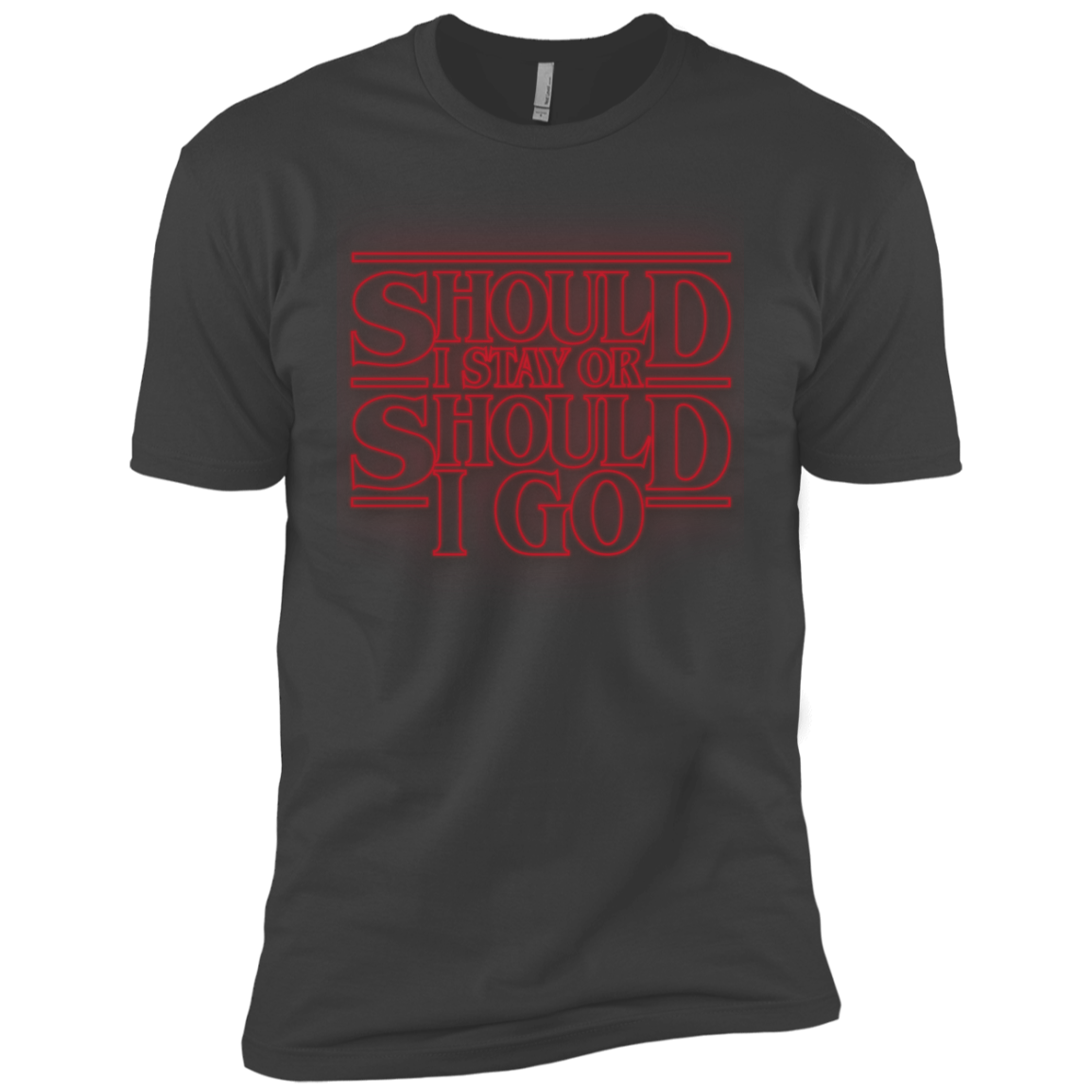 Should I Stay Or Should I Go Boys Premium T-Shirt