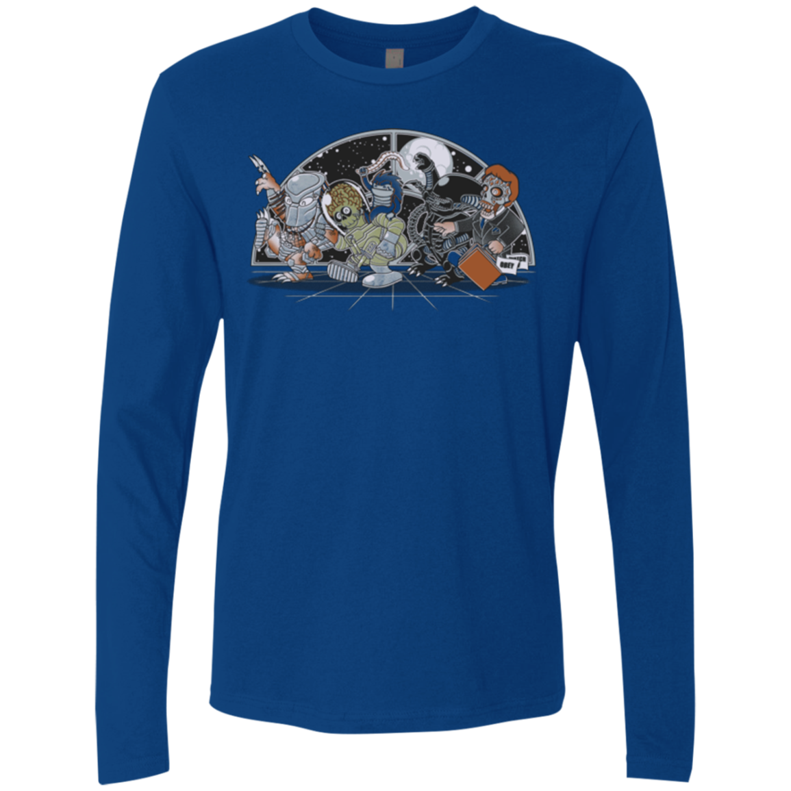 Where The Nasty Aliens are Men's Premium Long Sleeve