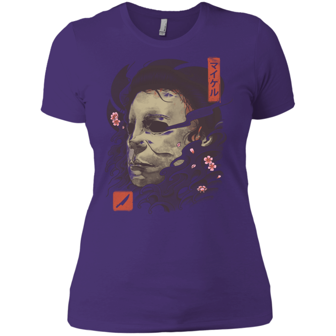 Oni Slasher Mask Women's Premium T-Shirt