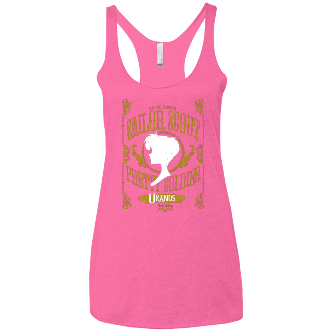 Uranus Women's Triblend Racerback Tank