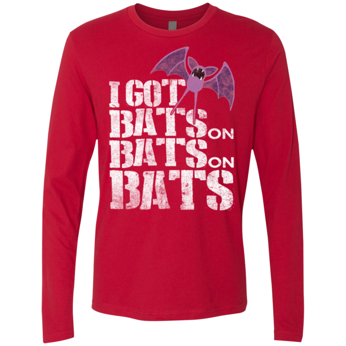 Bats on Bats on Bats Men's Premium Long Sleeve