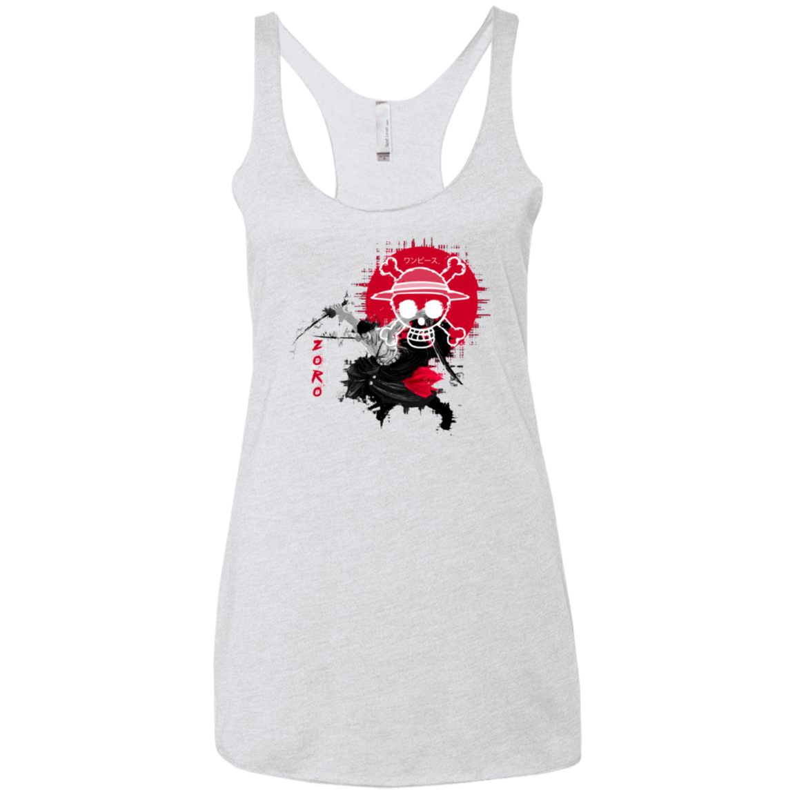 Zoro Women's Triblend Racerback Tank