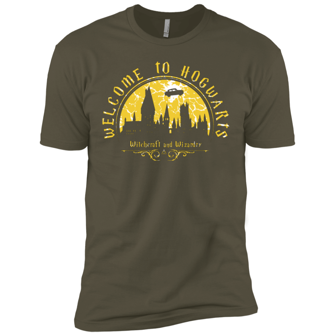 Welcome to Hogwarts Men's Premium T-Shirt