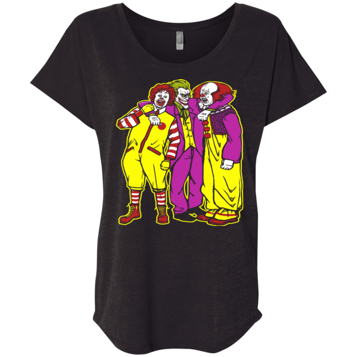 Whos Laughing Now Triblend Dolman Sleeve