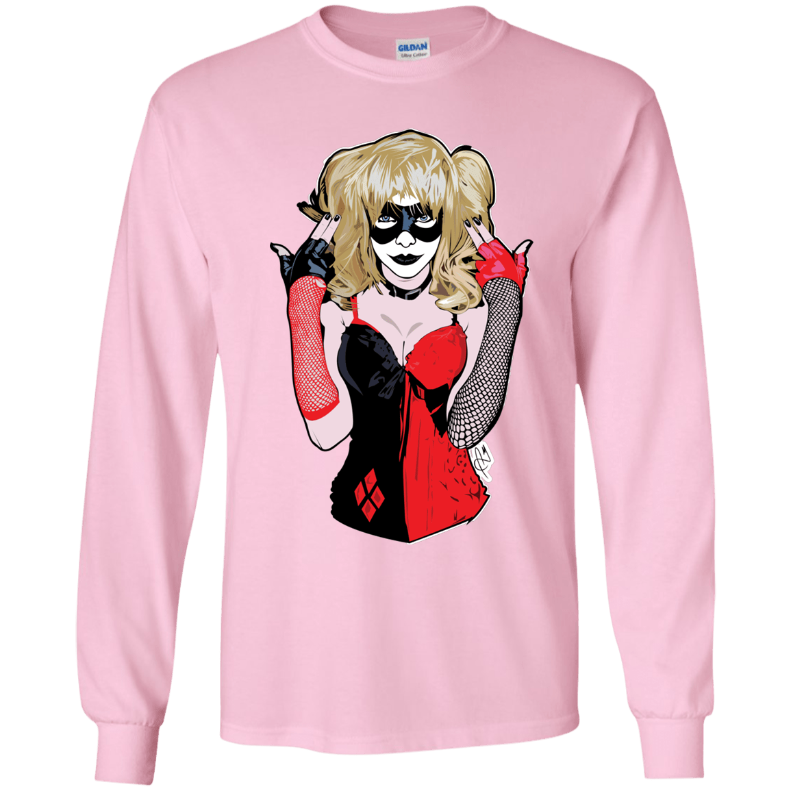 T-Shirts Light Pink / YS Harley Youth Long Sleeve T-Shirt