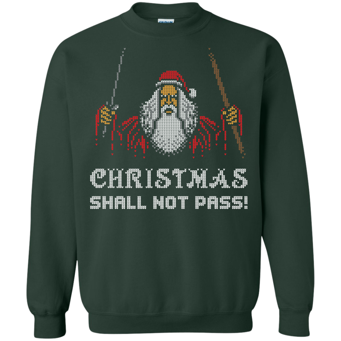 Xmas shall not pass Crewneck Sweatshirt