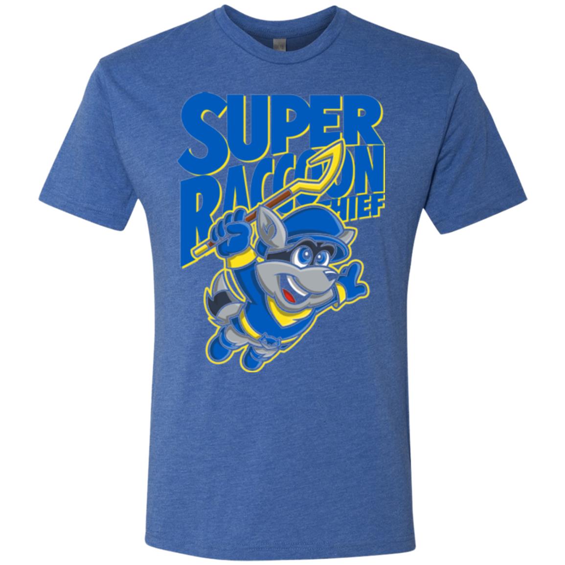 Super Racoon Thief Men's Triblend T-Shirt