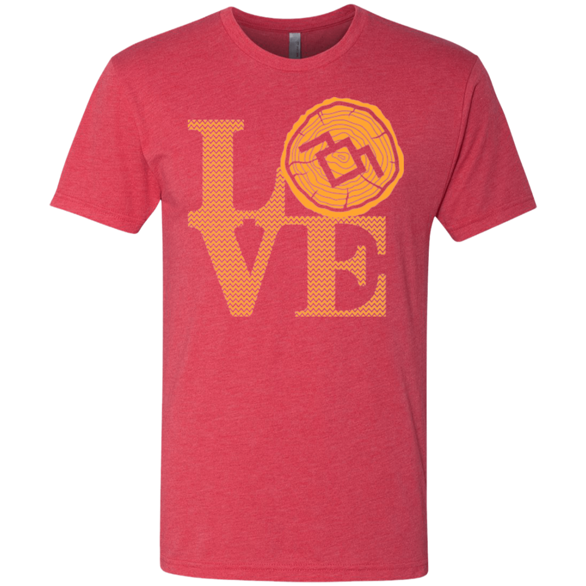 LOVE TWIN PEAKS Men's Triblend T-Shirt