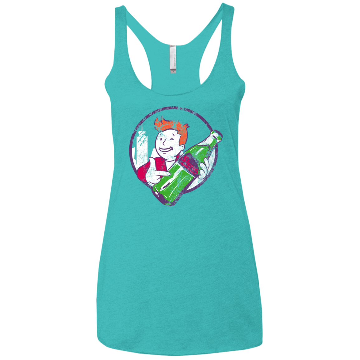 Slurm Cola Women's Triblend Racerback Tank