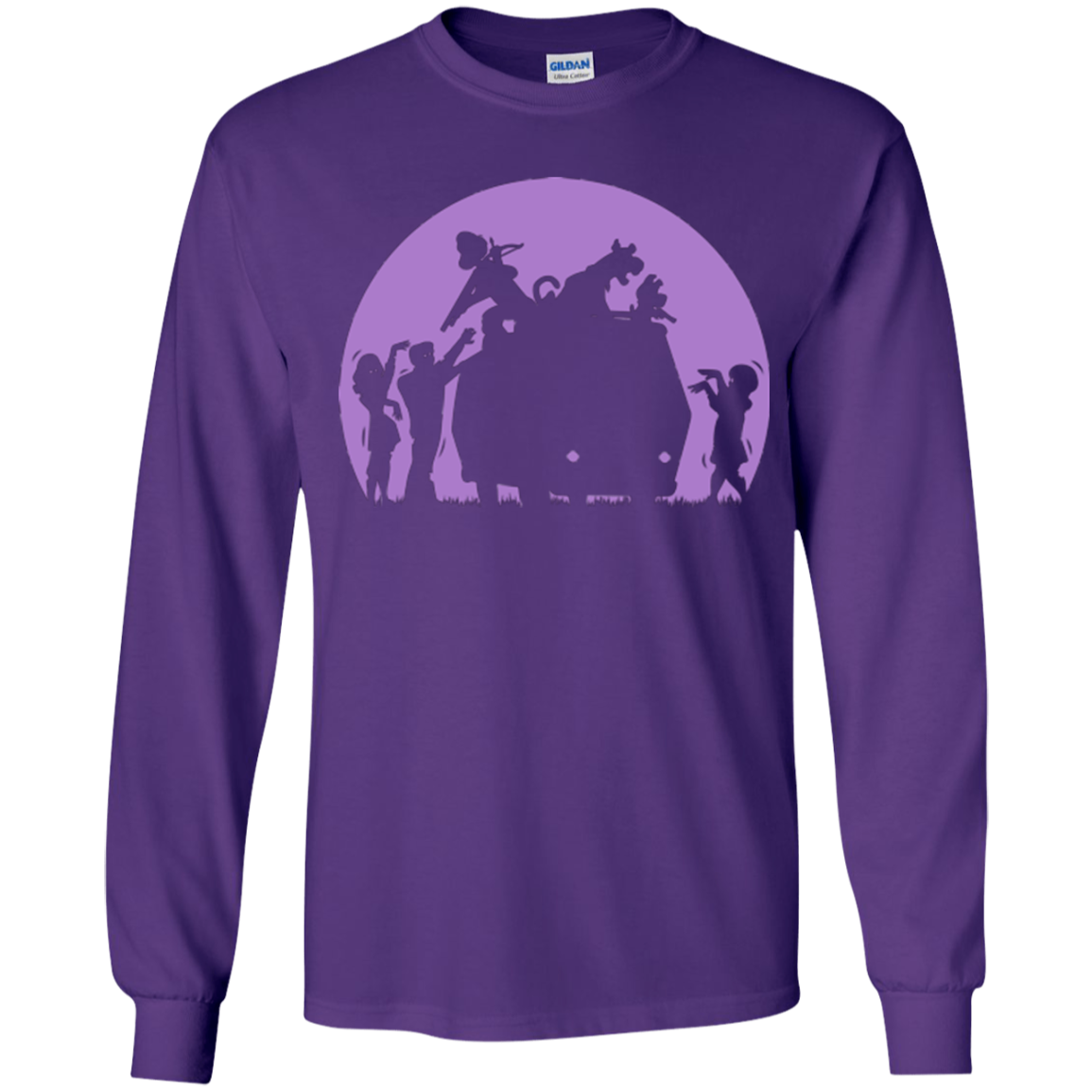 Zoinks They're Zombies Youth Long Sleeve T-Shirt