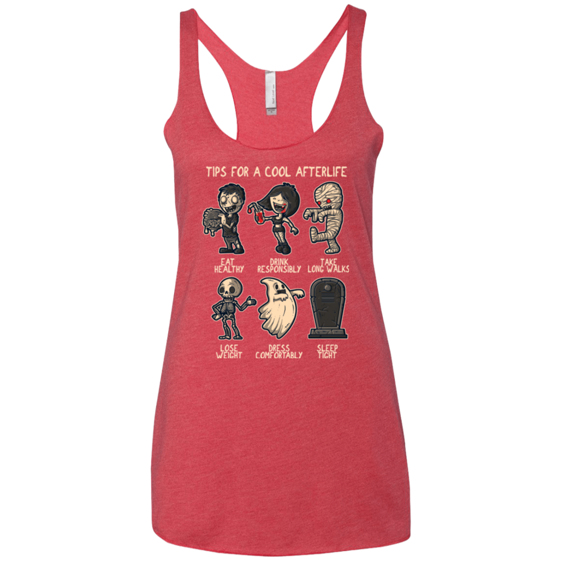 Cool Afterlife Women's Triblend Racerback Tank