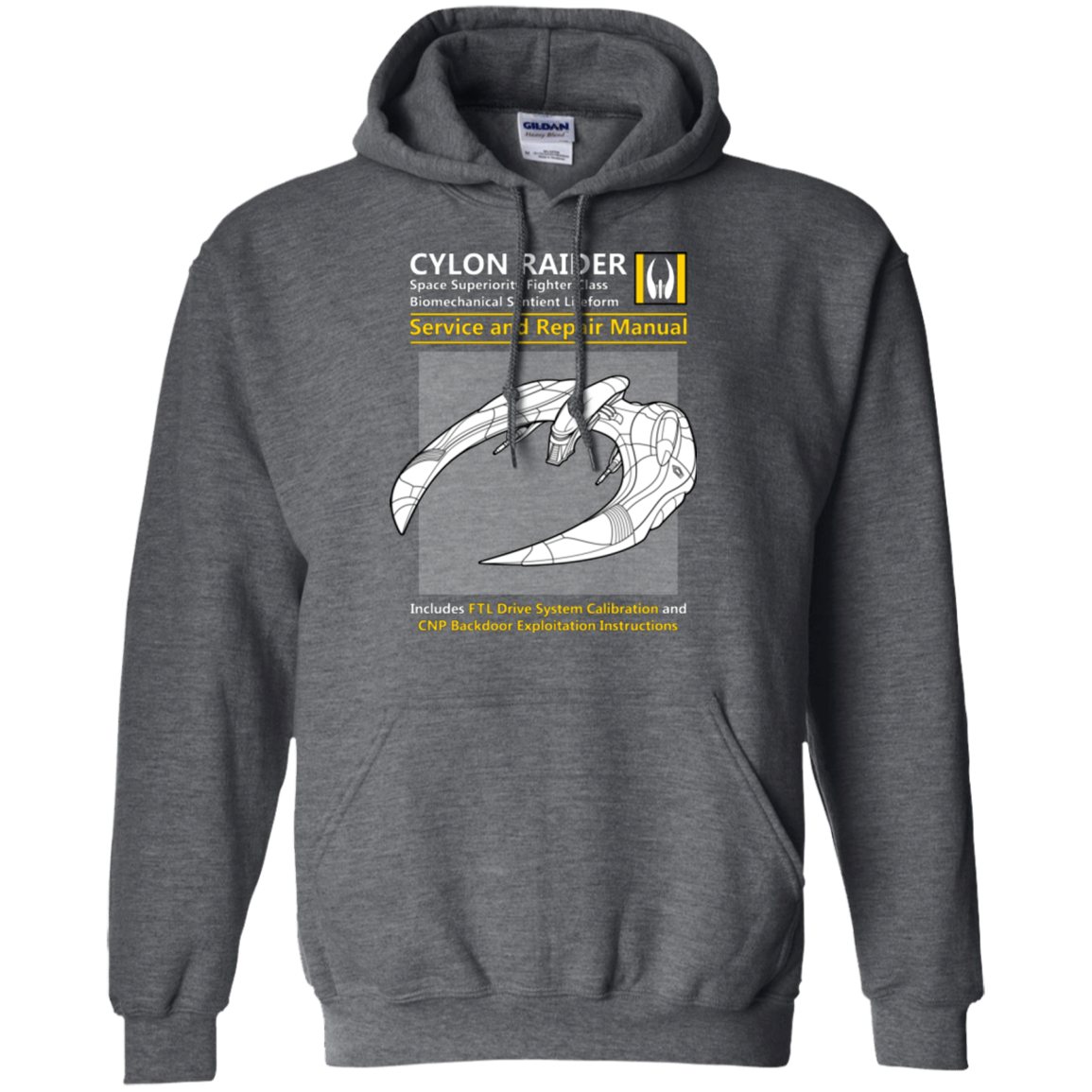 CYLON RAIDER SERVICE & REPAIR MANUAL Pullover Hoodie