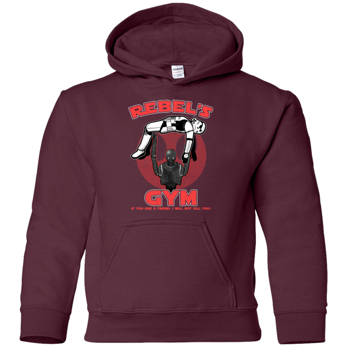 Rebel's Gym Youth Hoodie