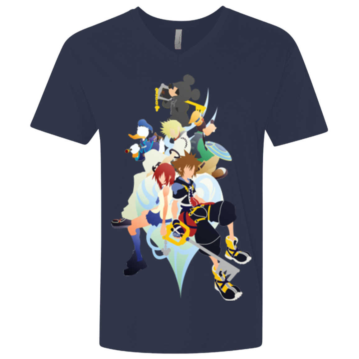 Kingdom Hearts Men's Premium V-Neck